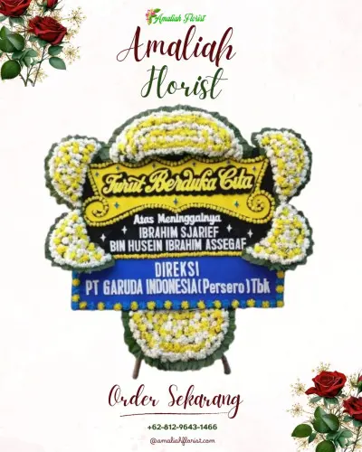 Papan Bunga Duka di Cileungsi Kidul